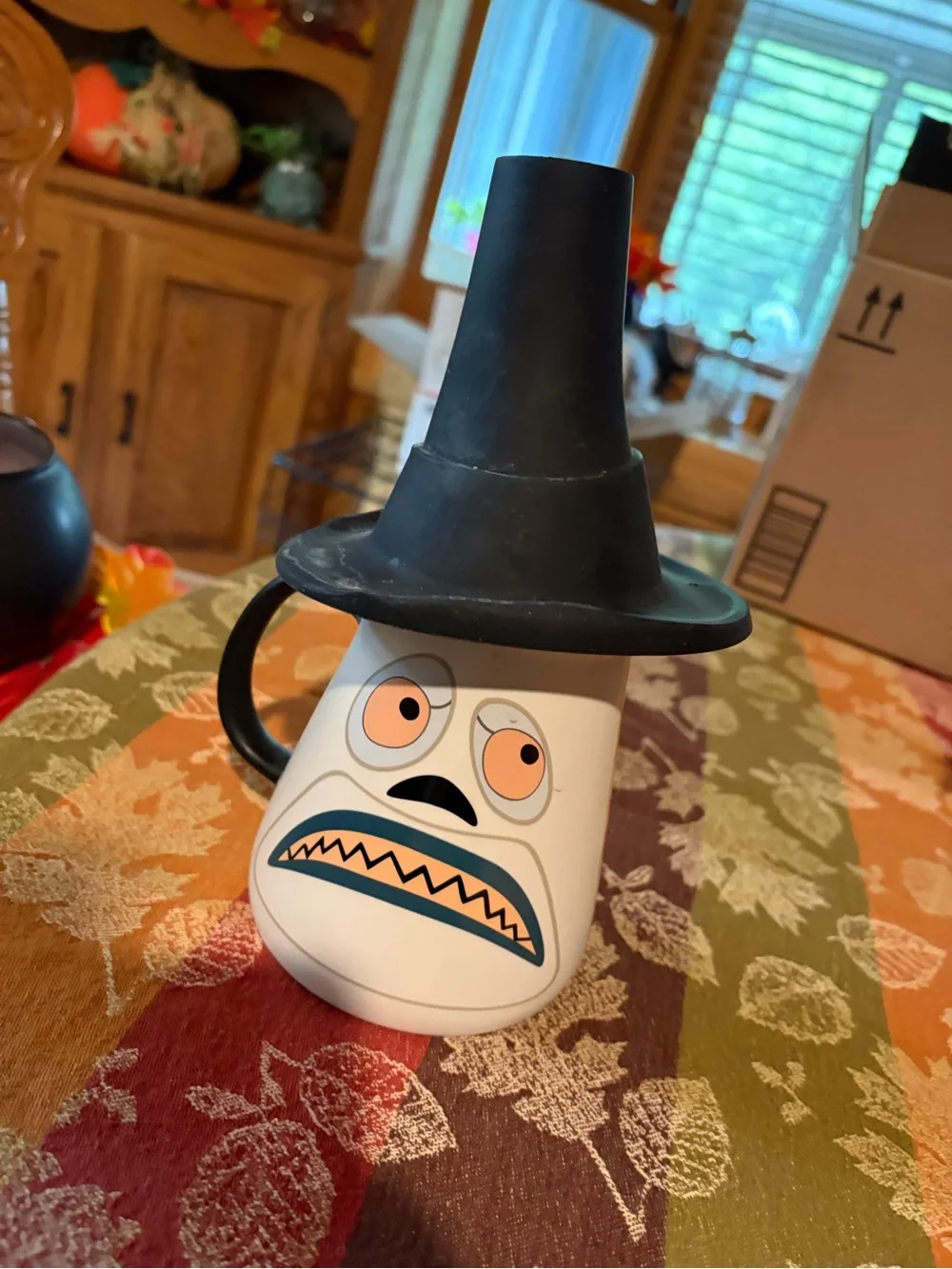 Nightmare Before Christmas Ceramic Mug with Black top hat